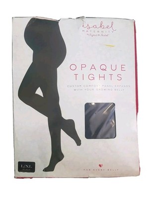 Blickdichte Umstandsstrumpfhose - Isabel Maternity von Ingrid & Isabel L/XL Ref 1W