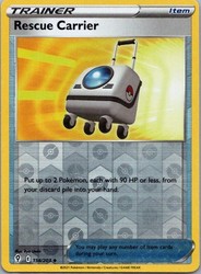 Rescue Carrier 154/203 Evolving Skies Reverse Holo Uncommon Trainer