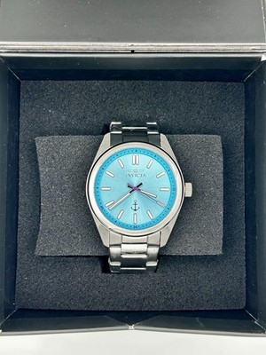 49989 - INVICTA Men 41mmStainless Steel Steel Light Bluedial PC21J Quartz