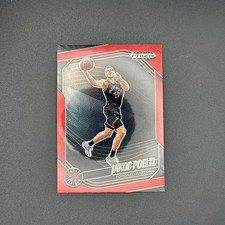 Jakob Poeltl 2024 Prizm Black  #185 Red Prizm Raptors
