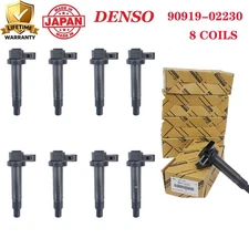 8x NEW OEM Ignition Coils Denso For Toyota Tundra 4.7L V8 90919-02230 673-1303