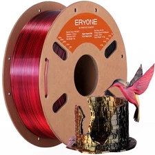 1/5KG Hyper Speed Silk PLA Filament Triple Color 1.75Mm 3D Print Multicolor Avai