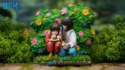 OPM-Studio Hayao Miyazaki Anime  Spirited Away  Reisbällchen-Sammlermodell
