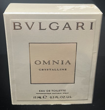 New Bvlgari Omnia Crystalline Eau De Toilette 15 Ml 0.5 Fl. Oz