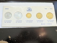 CHILE 1960-1970 1/2CENTESIMO 1 CENTESIMO 2 CENTESIMOS 5 CENTEIMOS 10 CENTEIMOS 4