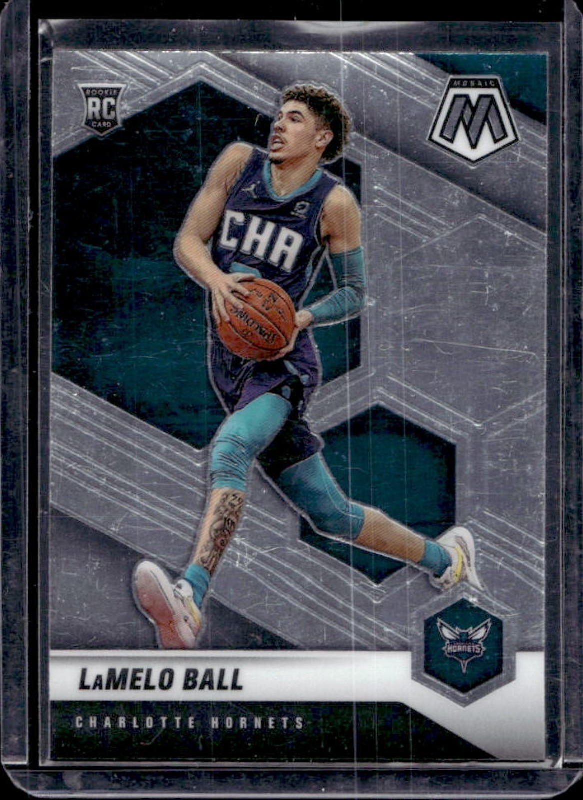 2020-21 Mosaic LaMelo Ball RC Rookie #202 Hornets