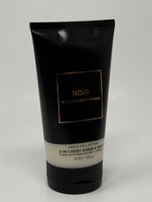 NEW Bath  Body Works Men's Collection Noir 2-In-1 Body Scrub  Wash 8fl.oz/226g