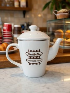 Tim Hortons Teapot Always Fresh Bilingual Toujours Frais