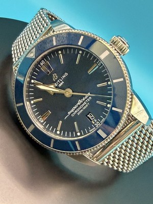 Breitling SuperOcean Heritage II B20 Blue Dial Men's Watch AB2030161C1A1