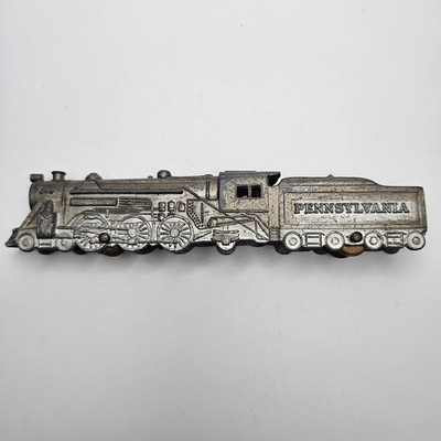 Vintage Tootsietoy Pennsylvania Railroad Steam Locomotive Diecast Train USA
