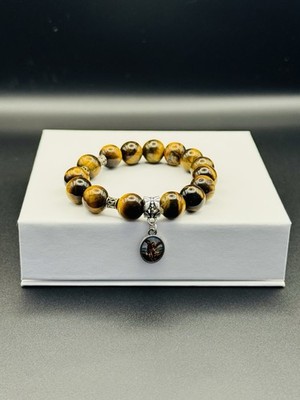 St. Michael Religious/Rosary Bracelet Catholic Gifts  5.5-6.5''