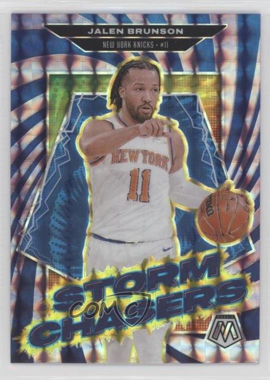 2024-25 Panini Mosaic Storm Chasers Jalen Brunson #19 11nu