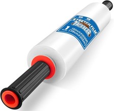 TAPEBEAR Stretch Wrap Film 80 Gauge, 15" x 1000Ft Shrink Wrap Roll with Handles