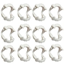 12 PCs Vampire Fangs, Plastic White Vampire Teeth for Dress Up Costume Cospla...