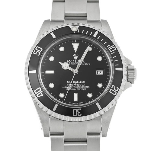 Rolex Sea-Dweller 16600 40mm Stainless Steel Black Wristwatch ...