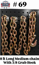 Set69 Frame Machine Chain With Grab Hook 26400 Capacity 8 Feet Ft Long Tools