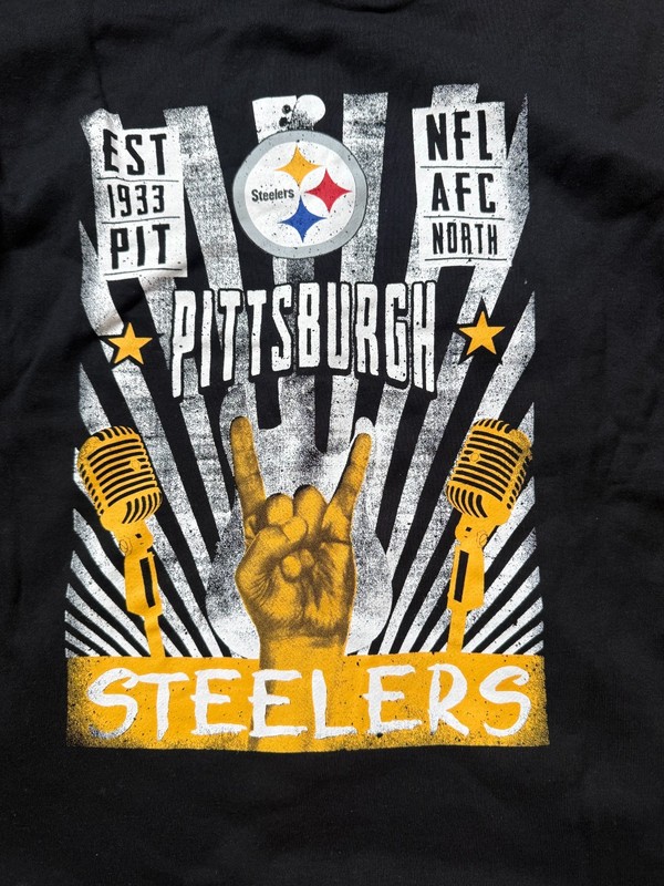 NWT NFL DARIUS RUCKER PITTSBURGH STEELERS HOODIE SWEATSHIRT, SIZE XL