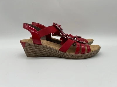 Rieker Damen Sandale Rot EUR 41 - Bild 1 von 3