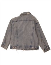 Veste En Jean Zara Destroy, Homme – Taille S, Couleur Kaki – Style Décontracté