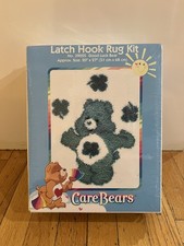New VTG Care Bears Latch Hook Rug Kit Good Luck Bear 39005 MCG Textiles 20x27
