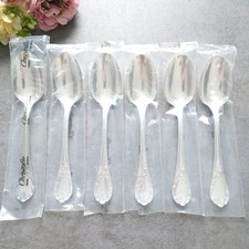 Christofle Marly 6pcs Silverplate Flatware Tea Spoon Excellent