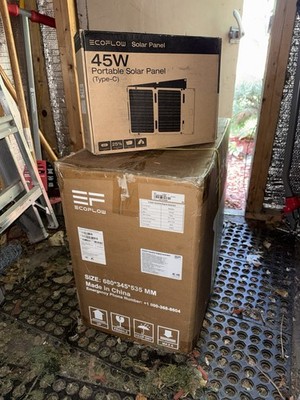 EcoFlow Smart Generator Dual Fuel & Portable Solar Panel | Brand New/Sealed Box