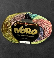 Noro Obi Color 3 Lot A 100g Wool, Silk, Mohair 