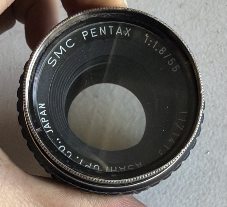 Asahi Pentax Super Multi Coated SMC TAKUMAR 55mm 1:1.8/55 Camera