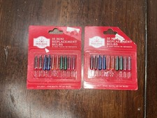 3.5 volt Mini Christmas Light Bulbs Multi Color 10 pk Lot Of 2 Packs New