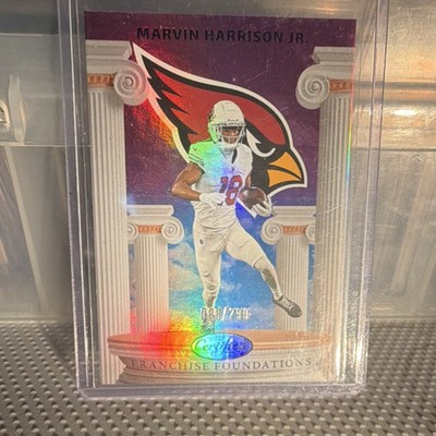 Panini 2025 Certified Franchise Foundations Marvin Harrison Jr. #FFO-MHJ /299