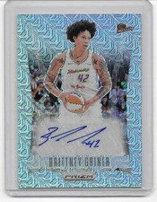 BRITTNEY GRINER 2024 Panini Prizm WNBA Auto THROWBACK  MOJO Card Autograph /25