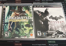 Uncharted: Drake's Fortune PS3 2007 T NTSC-U/C Manual Included Action-Adventure