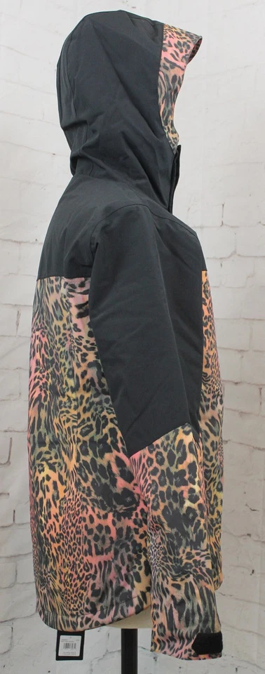 Volcom Bolt Insulated Snowboard Jacket, Women's Size Small, Acid Print New - Image 2 of 4