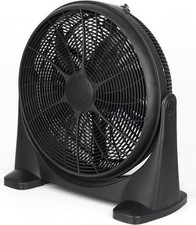 Velocity 20" Box Fan Industrial Cooling 3 Speed 90W 180° Tilt Portable Air Fan