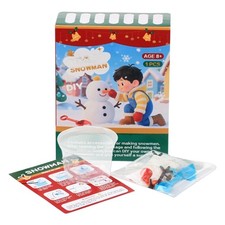 DIY Snowman Making Kit for Kids Christmas Holiday Craft Activity Set