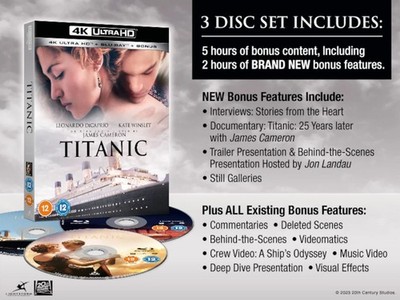 Titanic (Remastered) Collector's Edition 25th Anniversary [12] 4K