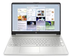 HP 15s-fq5585sa 15.6" Laptop - Intel® Core⢠i3, 128 GB SSD, Silver, Touchscreen!