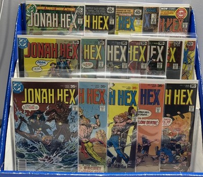 JONAH HEX #6-20 92  (1977 DC COMICS) VF+ LOT BRONZE AGE WESTERN ACTION SERIES