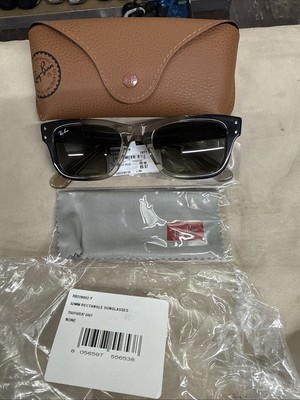RAY BAN Sunglasses Burbank RB2283 1340/71 Transparent Gray Gradient Grey 52mm 20