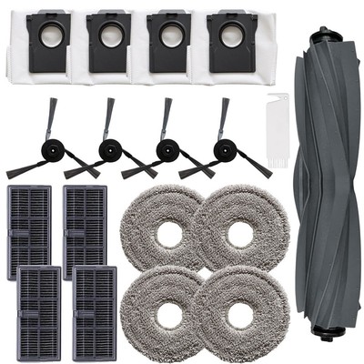 Für MOVA P50 Pro Staubsauger Zubehör Set mit Wischpads und Staubbeuteln