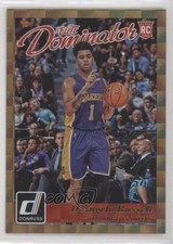 2015 Panini Donruss Elite Dominator Rookies Gold 2/10 D'Angelo Russell #16 4n2