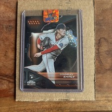 2026 Topps Chrome Black CONNELLY EARLY Orange Mini Diamond /25 RC