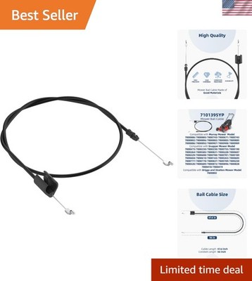 Universal Push Lawn Mower Cable 7101395YP - Quick Install, Corrosion Resistant