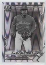 2021 Bowman Draft Chrome Black & White RayWave Refractor Orelvis Martinez mk7