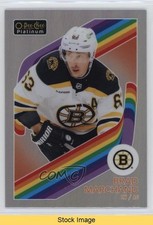 2023-24 O-Pee-Chee Platinum Retro Rainbow Brad Marchand #R-35 READ 1e7g