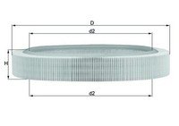 Luftfilter FüR MERCEDES-BENZ 190 124 Coupe Stufenheck T-Model 123