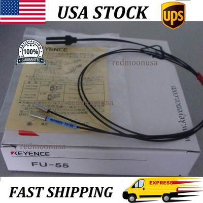 one brand NEW KEYENCE Fiber Optic Sensor FU-55 in box Fast Delivery