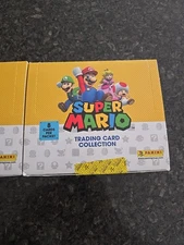 Nintendo! SUPER MARIO! Factory Sealed TCG Box-144 Cards  Imported BOOSTER BOX!!