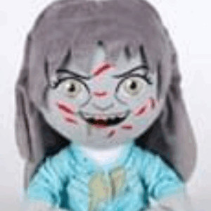 Peluche Exorciste Regan 22 cm : Complétez votre collection de figurines de cinéma d'épouvante