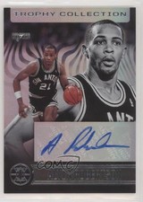 2020-21 Panini Illusions Trophy Collection Signatures Alvin Robertson Auto 2u6